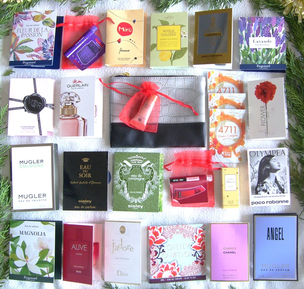 ADVENTSKALENDER Parfum Proben, Damen Beauty, Chanel, Sisley, Kenzo, 24 