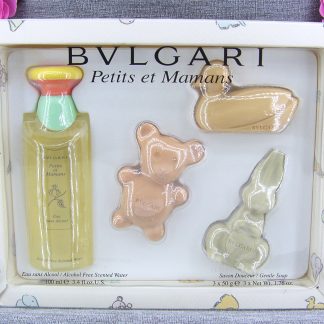 BVLGARI Petits Et Mamans Eau de Toilette 100 ml + Seife 3 x 50 g Geschenkset